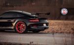 Porsche 911 GT3 RS on HRE Wheels (R101 Lightweight) 2018 года